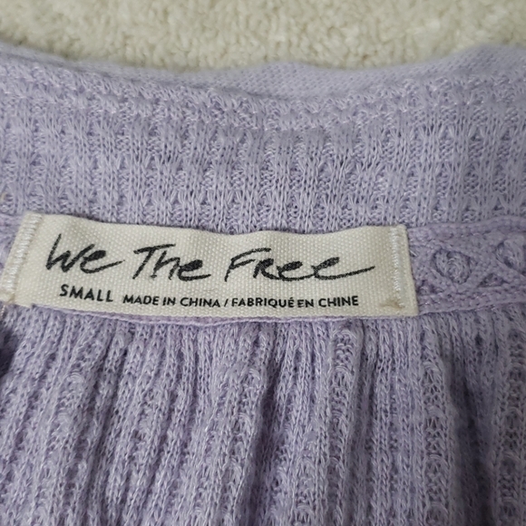 NWT Free people thermal shirt 👕 - Picture 9 of 10